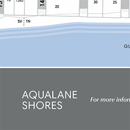 aqualane shores map