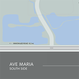 ave maria map
