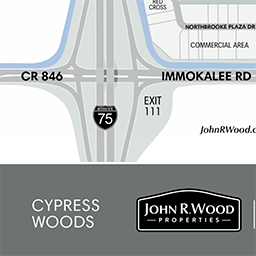 cypress woods map
