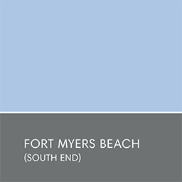 ft myers beach map