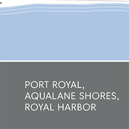 port royal area map