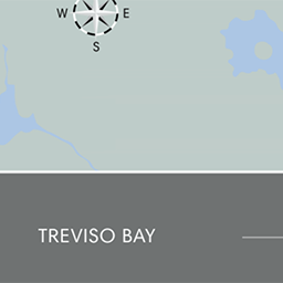 treviso bay map