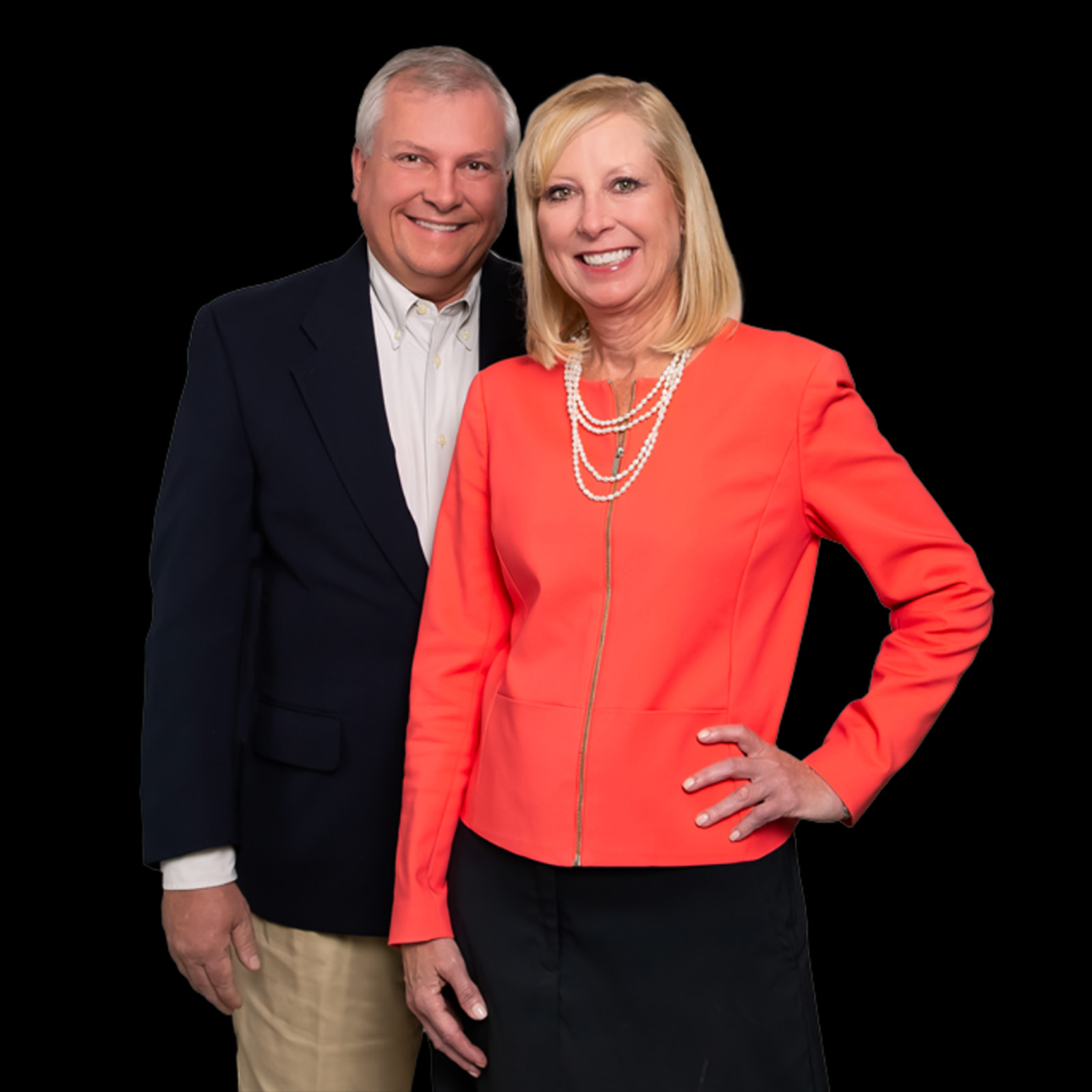 The Brooks Real Estate Agents, Wayne Taylor and Jennifer Smyth