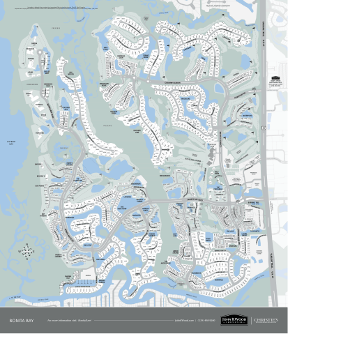 Map Of Bonita Bay Florida